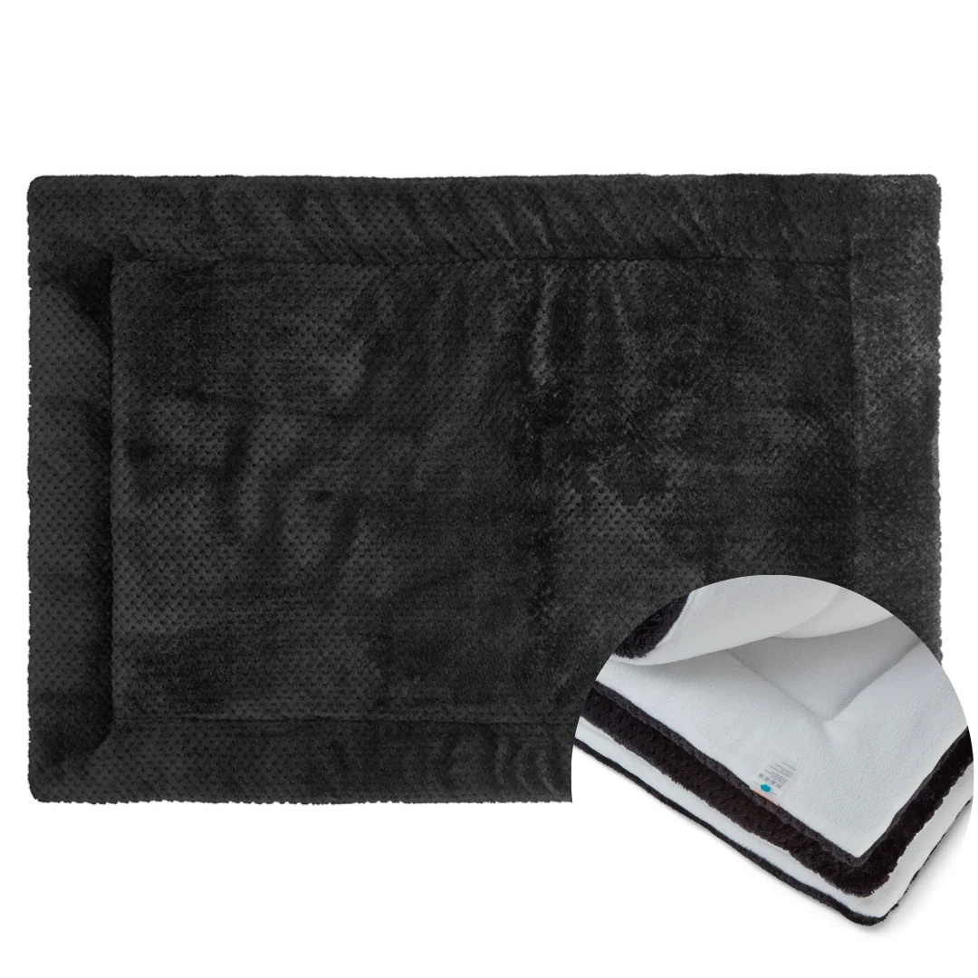 Set of 2 Guinea Pig Fleece Liners | Bold Black - Image 7
