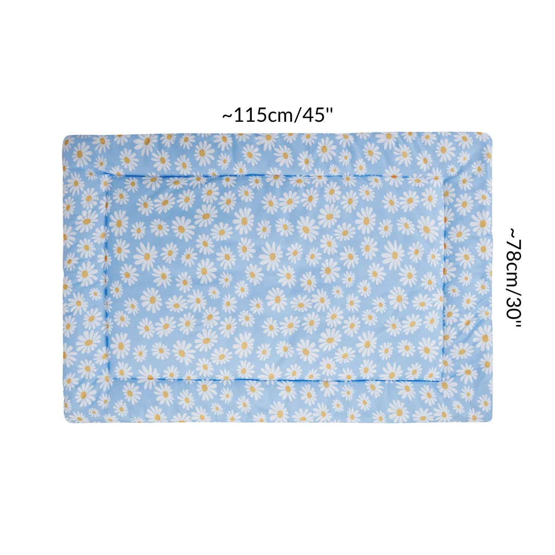 Set of 2 Plush Fleece Liners for Guinea Pigs | Daisy Collection - Image 3