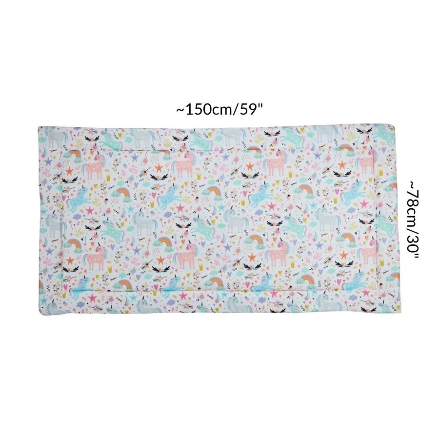 Set of 2 Plush Fleece Liners for Guinea Pigs | Unicorn Collection - Image 4