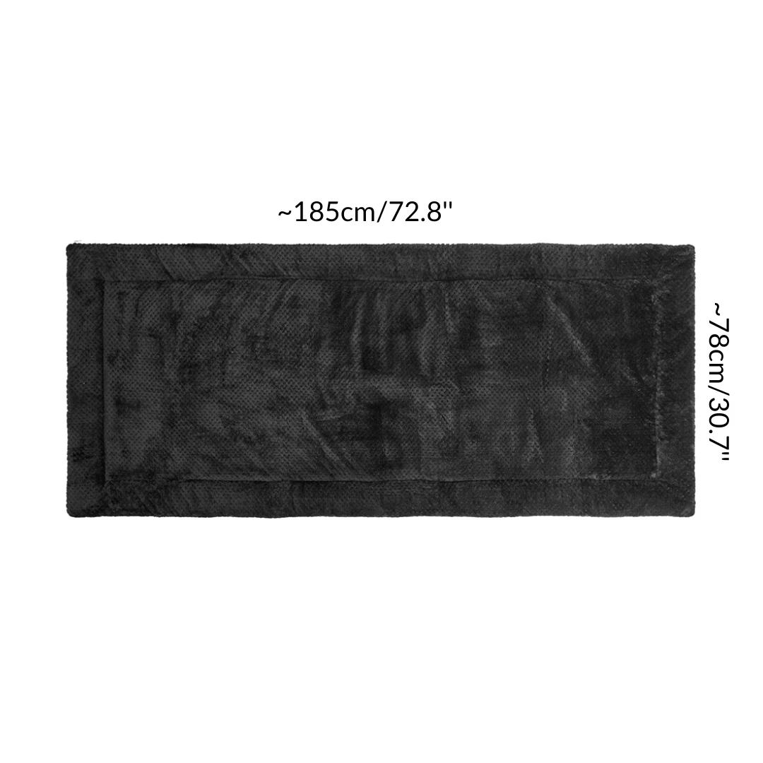 Extra Soft Fleece Liner for Guinea Pigs | Bold Black - Image 5