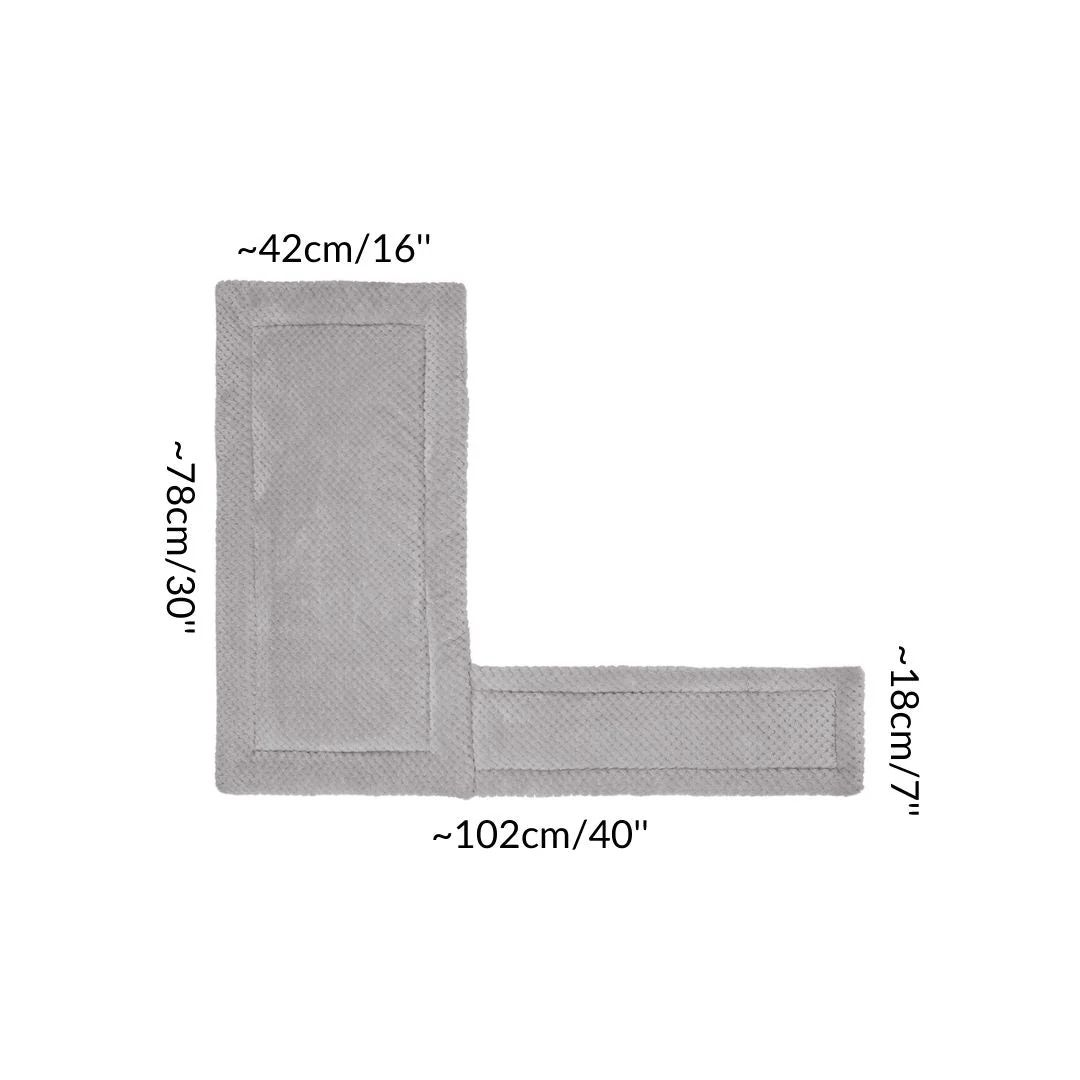 Extra Soft Fleece Liner for Guinea Pigs | Velvet Gray - Image 5