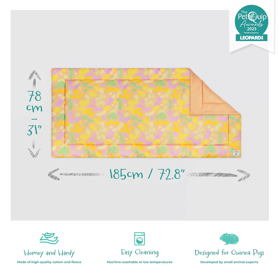 Plush Fleece Liner for Guinea Pigs | Pigcasso Collection - Image 9