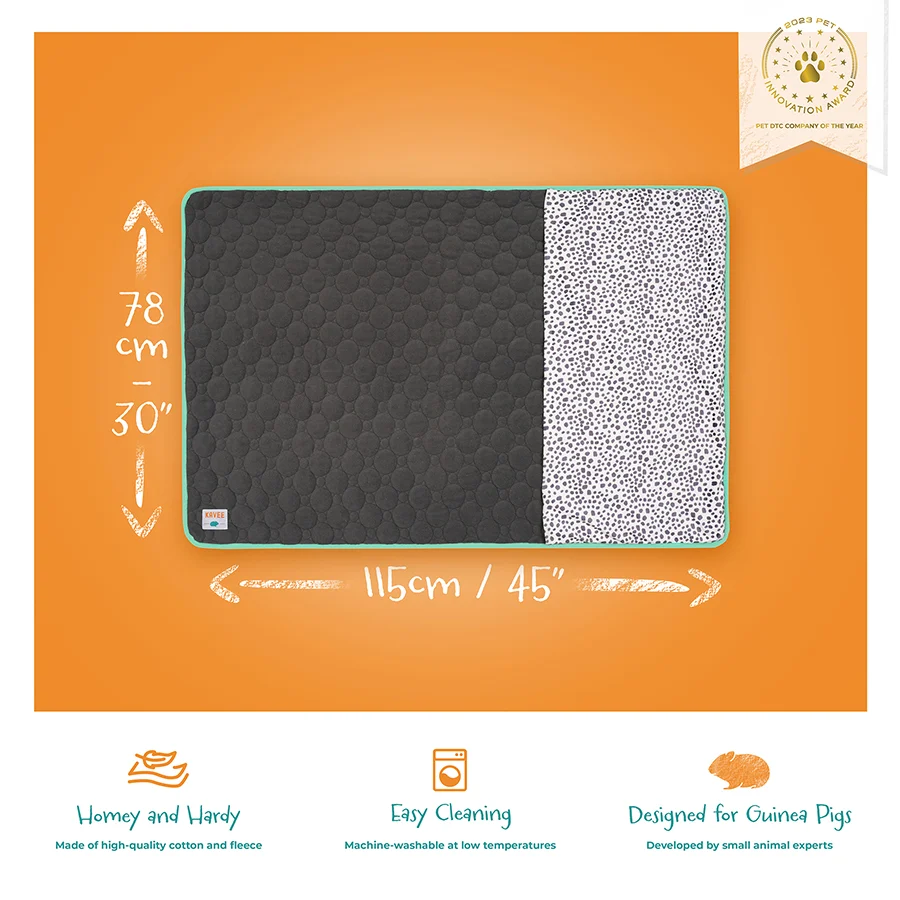 Pocket Fleece Liner for Guinea Pigs | Dalmatian Collection - Image 3