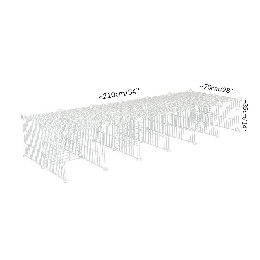 White C&C Guinea Pig Cage Stand - Image 8